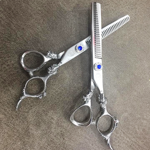 Bộ kéo cắt tóc Barber Dragon Ruby Js-60